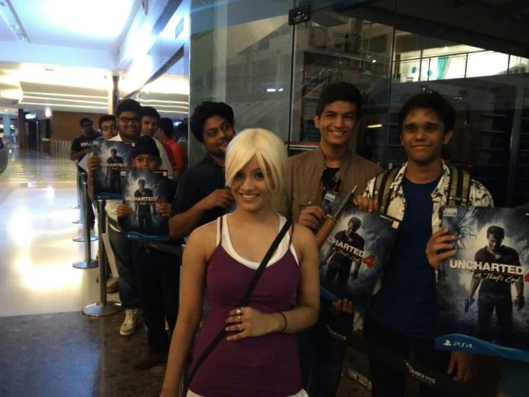 Fans Attend Midnight Launch of Uncharted 4
