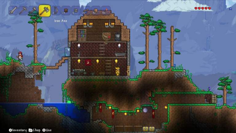 Terraria Wii U Screenshot