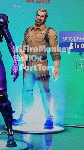 Chief Hopper Stranger Things Skin Leaked