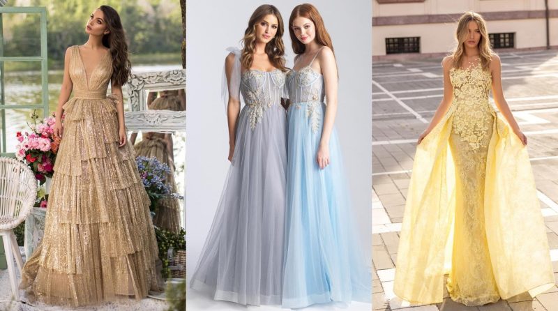 3 Top Styles And Colors of Designer Prom Gowns Trending This Year