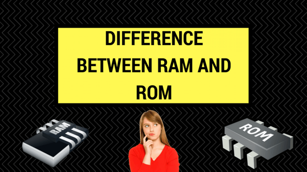 what are the difference between ram and rom